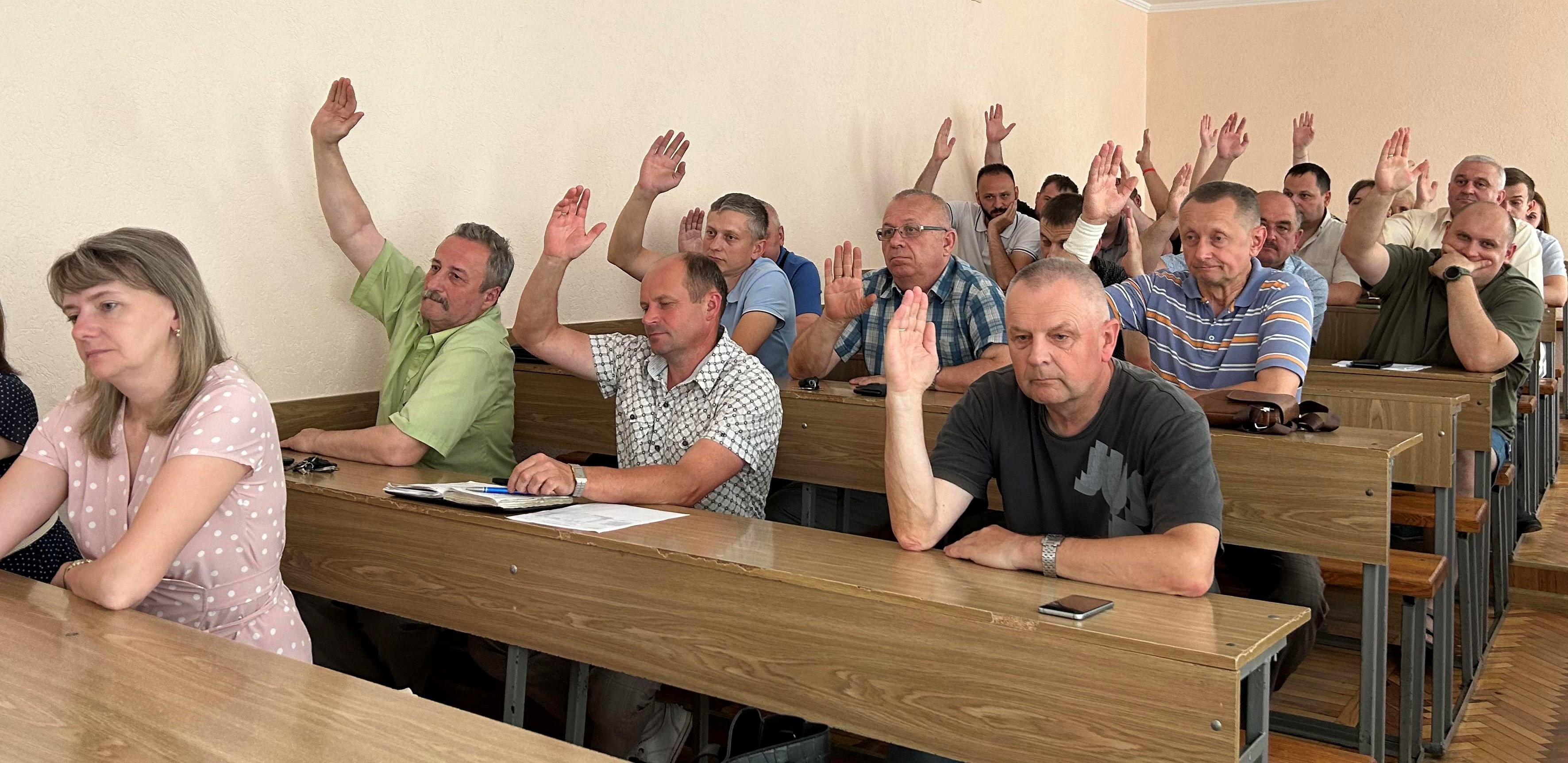 Голосування працівників